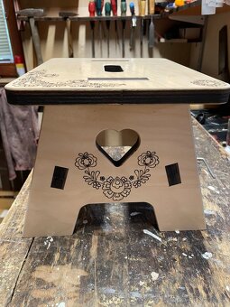 Dřevěné stoličky - 2