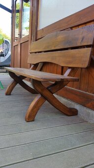 Zahradní lavička - 2