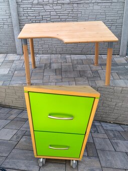 Prodám psací stůl + Kontejner pod stůl - 2