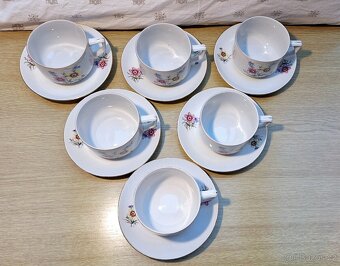 Porcelánová sada šálků s podšálky – EPIAG - 2