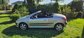 Peugeot 206CC, 1,6i 80kW, velmi pěkný stav - 2