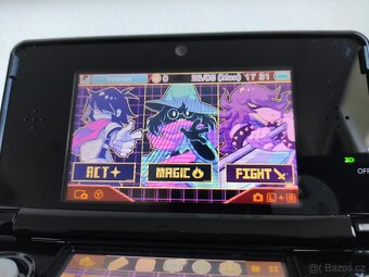 PRODÁNO Nintendo 3DS Cosmos Black+homebrew hack a 64GB karta - 2