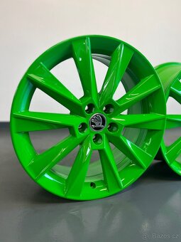 Originální alu kola Savio, Škoda Fabia R5, 5x100 r17 - 2