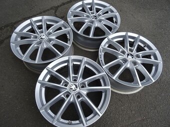 Alu disky na Škoda, 16", 5x112, ET 45, šířka 6,5J - 2