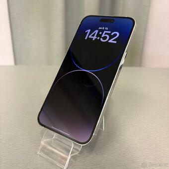 iPhone 14 Pro Max 256GB silver, pěkný stav, 12 měsíců záruka - 2