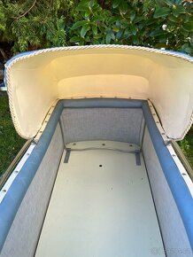 Retro kočárek pro miminko Hecker - 2