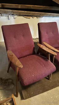 Párová křesla k renovaci - 2