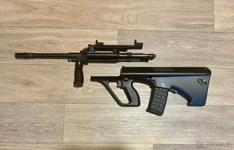 Airsoftová útočná puška AU-1G + příslušenství - 2
