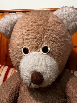 Historický Plyšový Medvěd Plyšák - 2