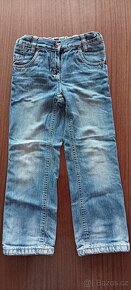 Dívčí zateplené kalhoty - 2