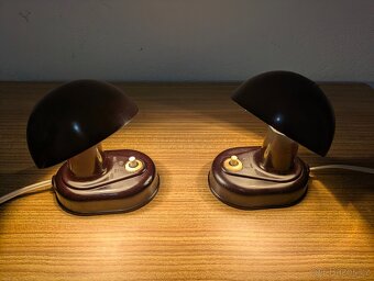 Funkcionalistická bakelitová lampička - Elektrosvit - 2