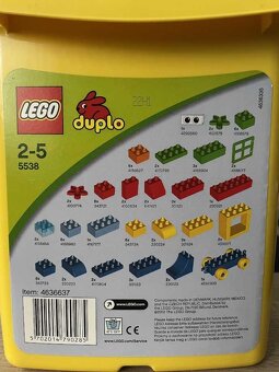LEGO DUPLO 5538 Kreativní kyblík - 76dílků + 30navíc - 2