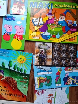 Omalovánky a úkoly pro předškolní děti - 2