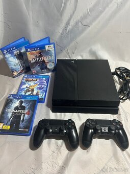 PlayStation 4 1TB + 2 orig. Ovladače+ hry - 2