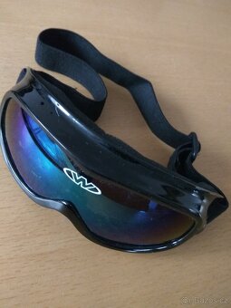 Dětské lyžařské brýle zn. WORKER - černé - 2