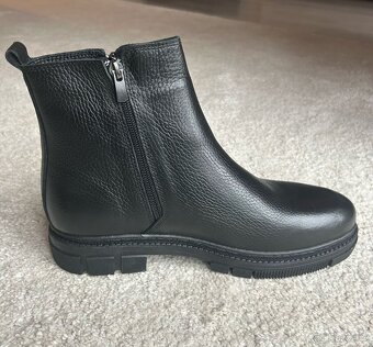 Pánské kožené zimní boty (vel. 45) - 2