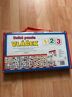 Puzzle vláček počítáme do 20 - 2
