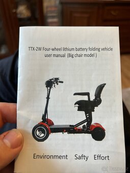 Invalidní elektrický vozík - 2