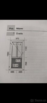 Plastové dveře - 2