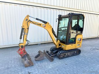 CAT 301.8 + POWERTILT naklápěcí hlava - 2