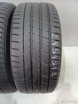 2ks letní pneu 245/45/18 Pirelli - 2