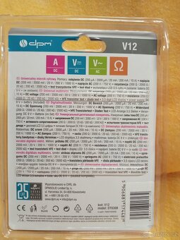 Prodám digitální měřící přístroj - multimetr V12 - 2