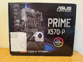 ASUS PRIME X570-P ATX základní deska AM4 - 2