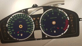 R-design modrý podklad ciferníků pro Volvo S40,V50,C30,C70 - 2
