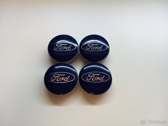 Středové krytky Ford, 54x52mm Blue - 2