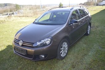 VW Golf 6 combi 2,0 103 kw 1.majitel z Německa serviska - 2