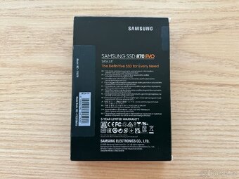 Samsung 870 Evo 2TB (nový kus, ještě zabalené v krabici) - 2