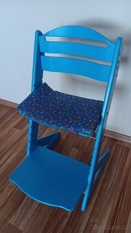 Prodám rostoucí židličku Jitro Plus - světle modrá - 2