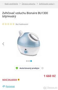 Zvlhčovač vzduchu Bionaire BU1300 - 2
