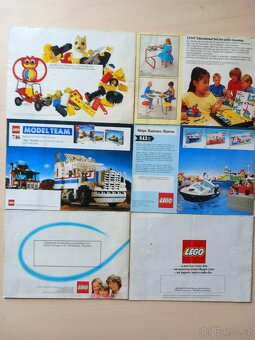 LEGO – katalogy, návody, omalovánky z let 1980 až 1991 - 2