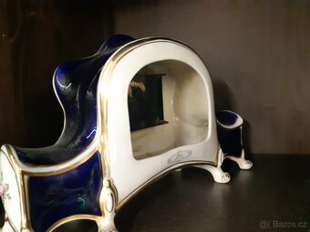 Porcelánové hodiny Royal Dux - 2