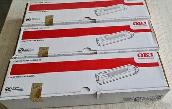 Tonery OKI černá, žlutá, purpurová C8600/C8800 - 2
