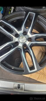 Audi A6 sada alu disků+pneu 225/45_R18 - 2
