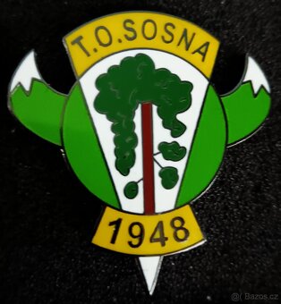 T.O. Sosna-1948. Trampský odznak. Tramp - tramping. - 2