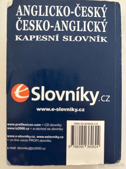 Česko-anglický kapesní slovník - 2