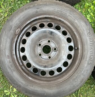 Plechové disky Volkswagen Touran 6,5Jx16 ET48 - 2