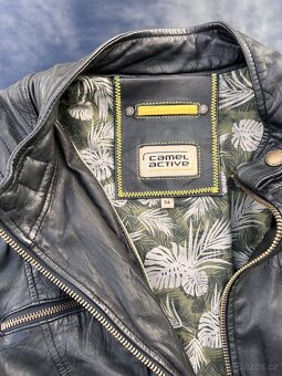 Camel - kožená bunda - 2