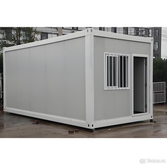 NOVÝ STAVEBNÍ KONTEJNER / UNIMOBUŇKA 6 × 2,4 m – bílá - 2