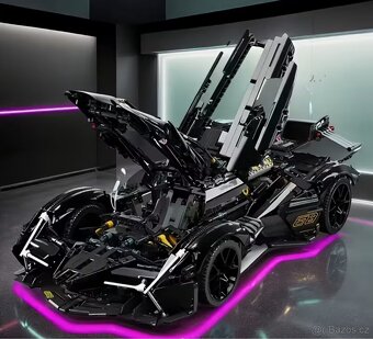 Lego černý supercar - 2