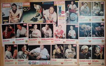 Čs. hokejoví reprezentanti 70-te roky + repre ČSSR - 2