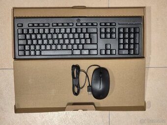 Nová USB klávesnice a myš HP 125. - 2