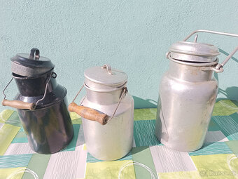 Konvičky na mléko a bandasky - 2