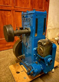 Stabilní motor Lister modrý - 2