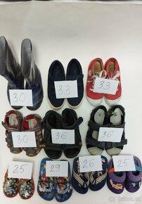 Dětské boty, vel 25,26,29,30,33,36 - 2