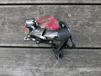 Přehazovačka Shimano XTR M600 inverzní MTB retro - 2