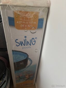 Prodám bazén Swing pools 4,27m X 1,07m - 2